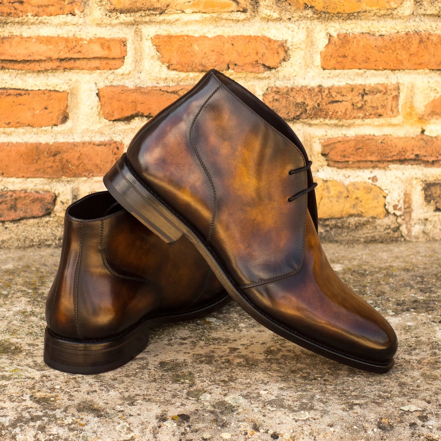 Tozeur - Tobacco Patina - Atelier 5 weeks LION BOOTS