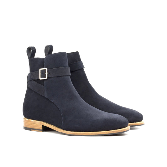 Gizeh - Navy Blue Suede - Atelier 5 weeks LION BOOTS