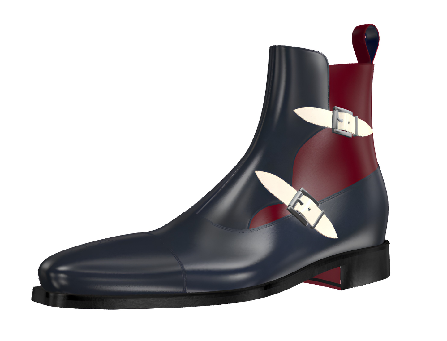 ICON N°1 - Navy Burgundy Porcelain
