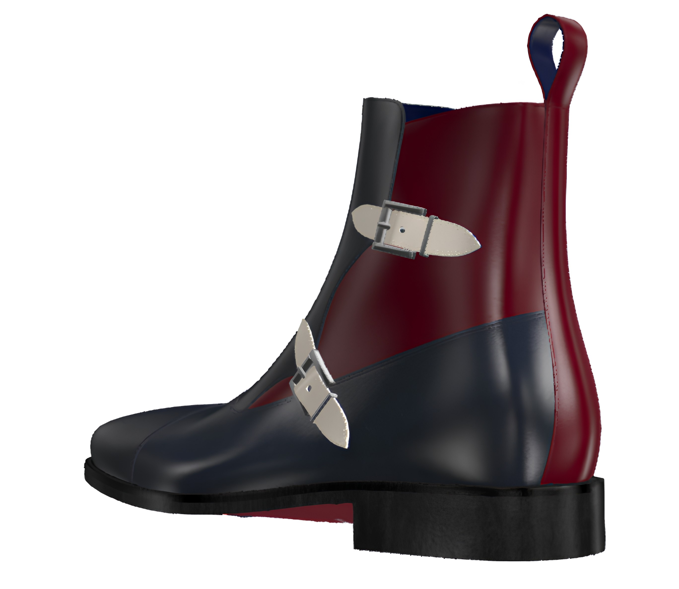 ICON N°1 - Navy Burgundy Porcelain