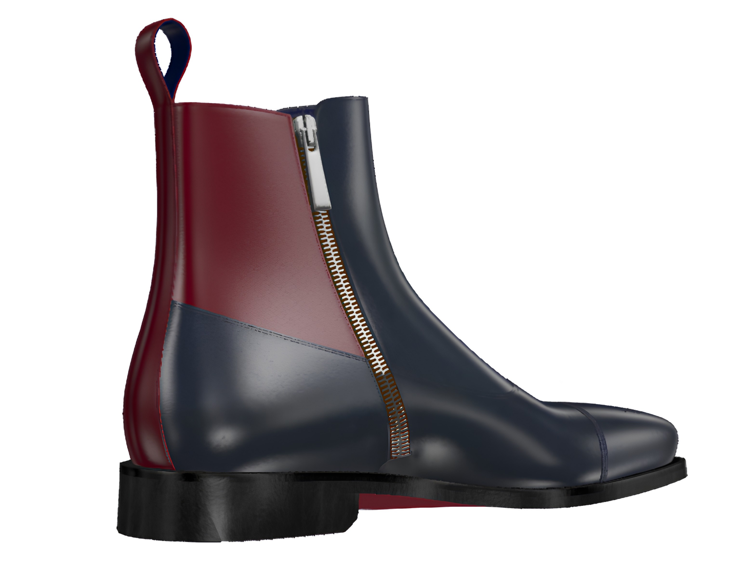 ICON N°1 - Navy Burgundy Porcelain