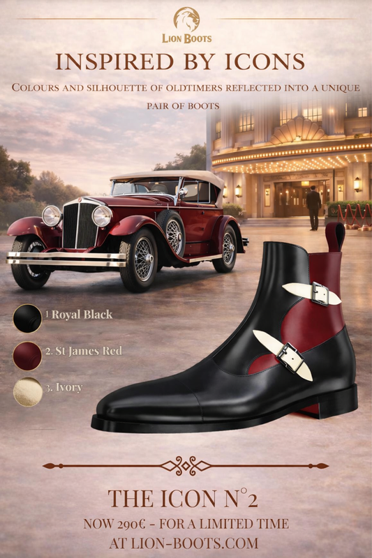 ICON N°2 - Black Red Porcelain