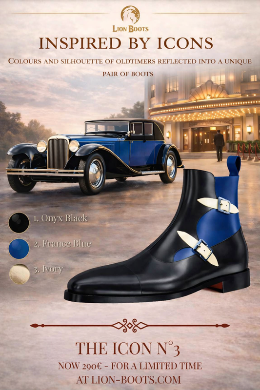 ICON N°3 - Black Blue Porcelain